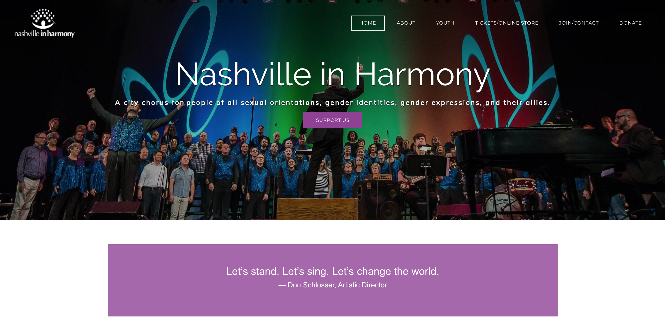 19 Awesome Chorus sites to Inspire Your Next site Redesign